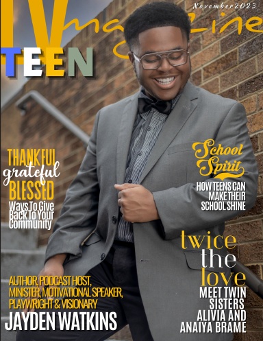 LV Magazine Teens November 2022 - Kamiya Miles