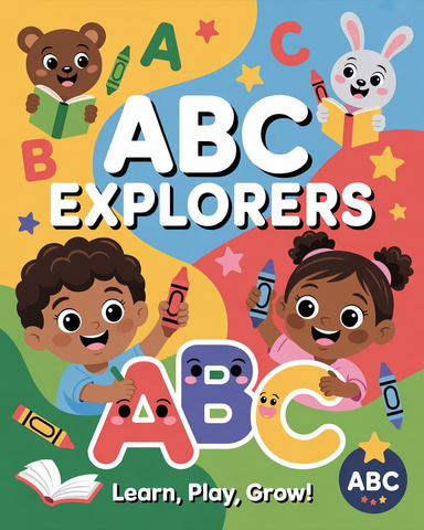 ABC Explorers: Engaging Phonics & Writing Activities for Young Learners -ebook