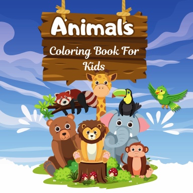 Animals Coloring Book For Kids