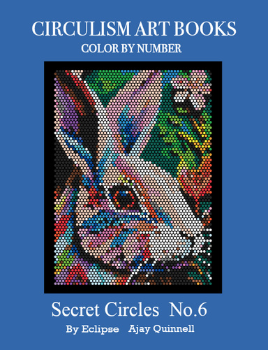 Secret Circles No.6 - Color By Number Circulism book