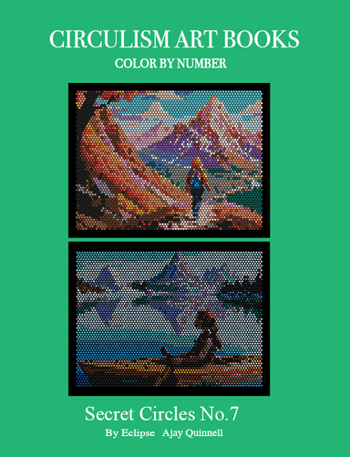 Secret Circles No.7 - Color By Number Circulism Book