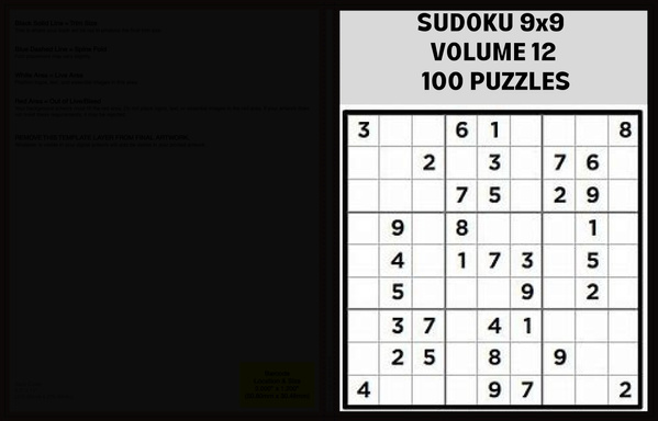 SUDOKU 9x9 VOLUME 12 : 100 PUZZLES