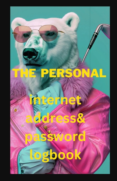 the personal internet address and password logbook