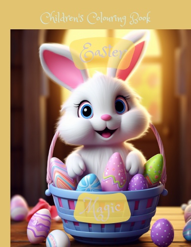 Easter Magic Children's Colouring Book Premium Edition