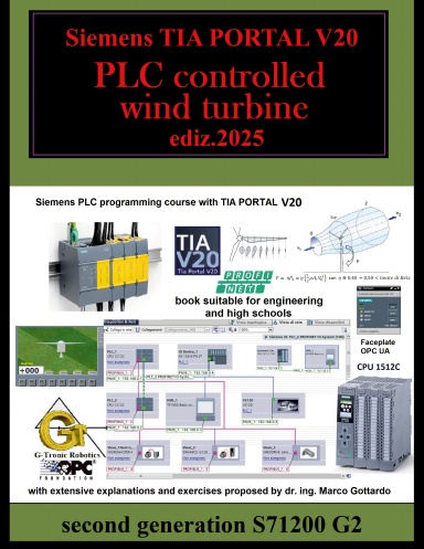 PLC controlled wind turbines With TIA PORTAL V20 edit. 2025