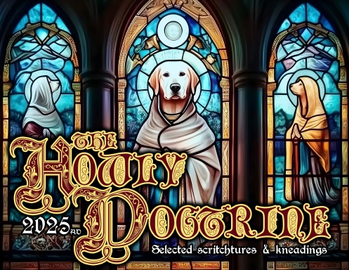 The Howly Dogtrine Calendar