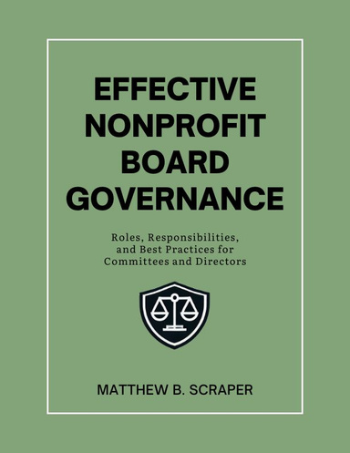 Effective Nonprofit Board Governance