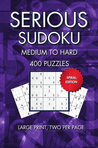 Serious Sudoku, Medium to Hard, Spiral Edition