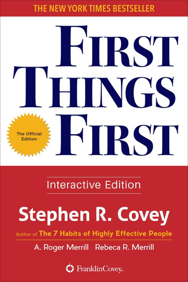 First Things First PDF by Stephen R. Covey