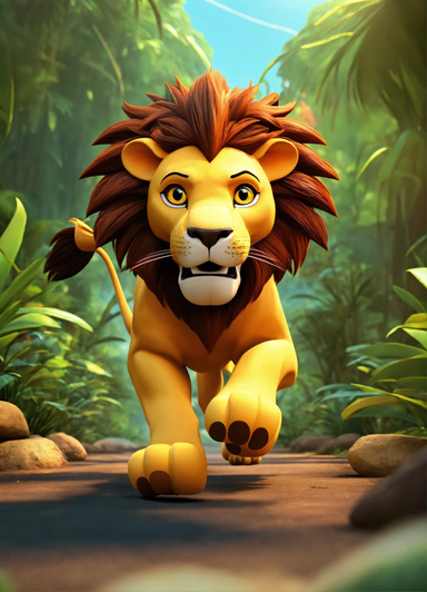 The Roar of Max : Lion Journey