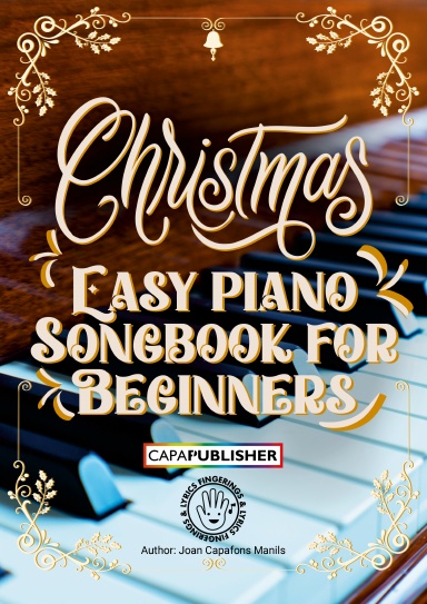 Christmas easy piano songbook for beginners