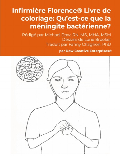 Infirmière Florence® Livre de coloriage: Qu’est-ce que la méningite bactérienne?