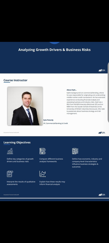 Analyzing Growth Drivers & Business Risks