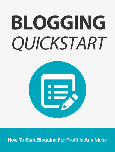 Blogging Quickstart
