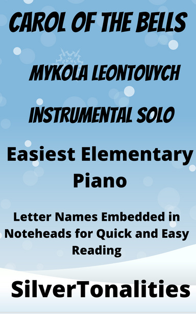 Carol of the Bells Easiest Elementary Piano Sheet Music