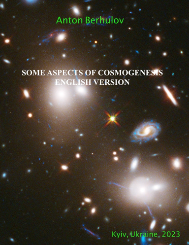 SOME ASPECTS OF COSMOGENESIS - ENGLISH VERSION