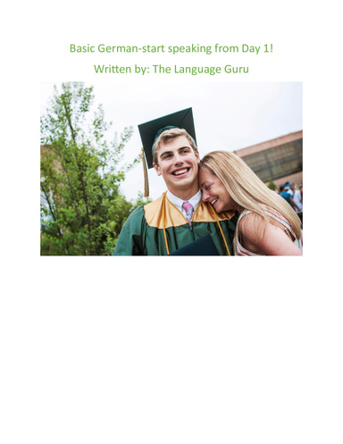 Basic German-start speaking from Day 1!