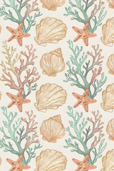 Seashell Journal | Spiral Lined Notebook