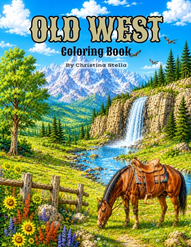 Old West Coloring Book