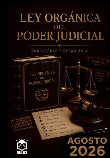Ley Orgánica del Poder Judicial