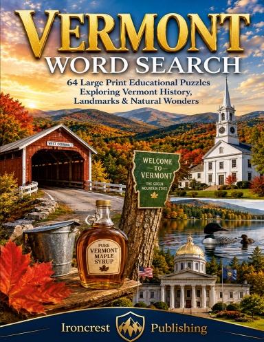 Vermont Word Search