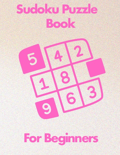 Sudoku Puzzle Book For Beginners