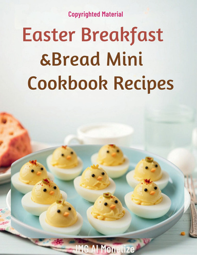 Easter breakfast & Bread Mini  Cookbook