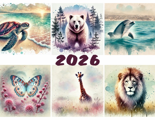 Watercolor Animals