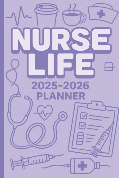 Nurse Life 2025-2026 Planner