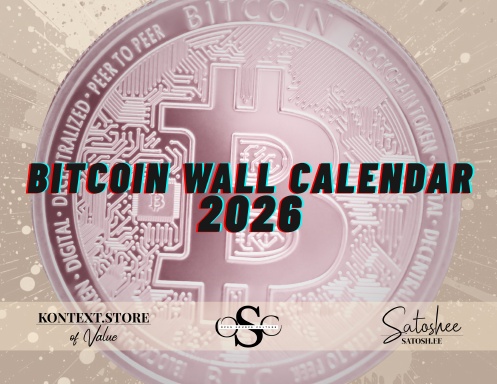 Bitcoin Wall Calendar 2026 (US)