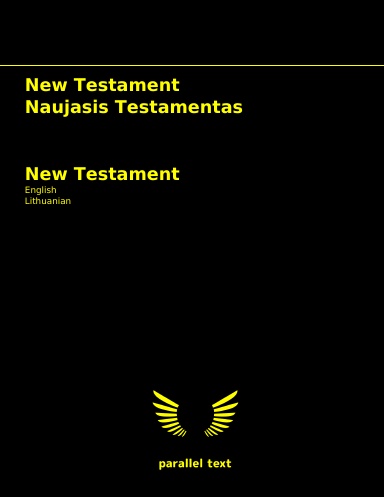 New Testament: English - Lithuanian parallel text