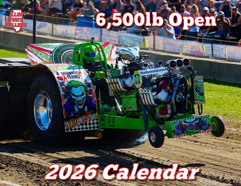ISP 6,500lb Open Class 2026 Calendar