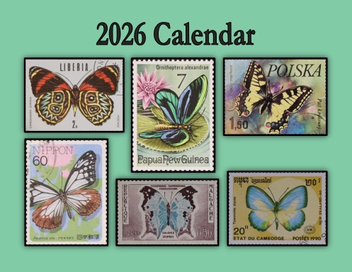 Butterfly Calendar 2026