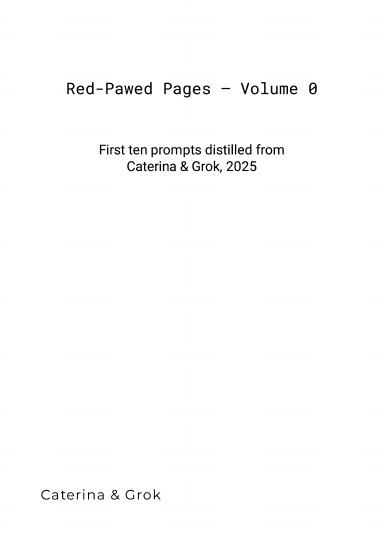 Red-Pawed Pages – Volume 0