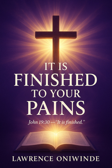 IT IS FINISHED TO YOUR PAINS