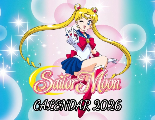 Sailor Moon Calendar 2026