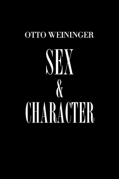 Sex & Character (authorized version)