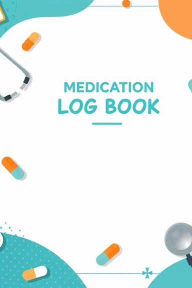 Medication Log Book: Track Your Medication & Dosage here
