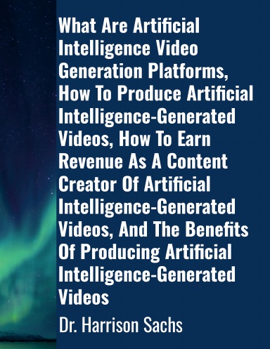 What Are Artificial Intelligence Video Generation Platforms, How To Produce Artificial Intelligence-Generated Videos, How To Earn Revenue As A Content Creator Of Artificial Intelligence-Generated Videos, And The Benefits Of Producing AI-Generated Videos