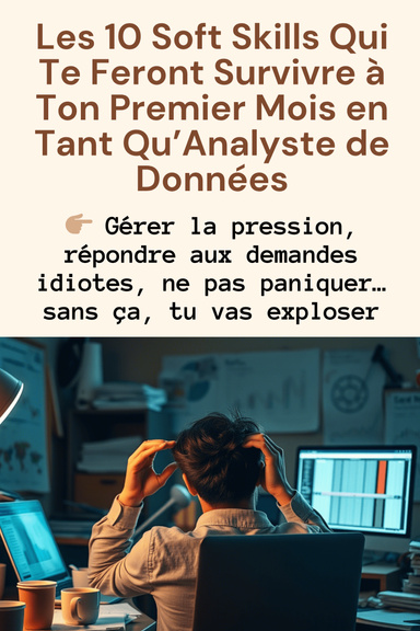Les 10 Soft Skills Qui Te Feront Survivre à Ton Premier Mois en Tant Qu’Analyste de Données