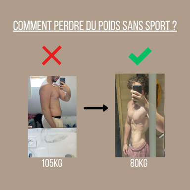 Comment perdre du poids sans sport ?