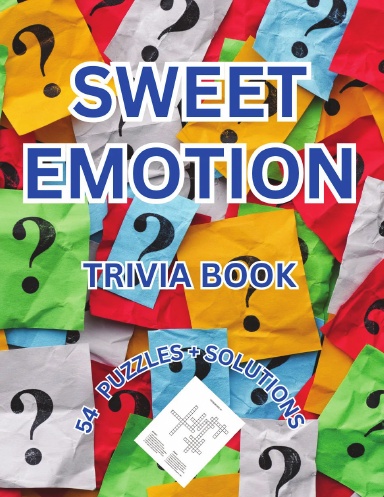 SWEET EMOTION TRIVIA PUZZLE BOOK