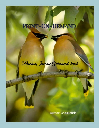 Print-on-Demand for Passive Income Advanced-level