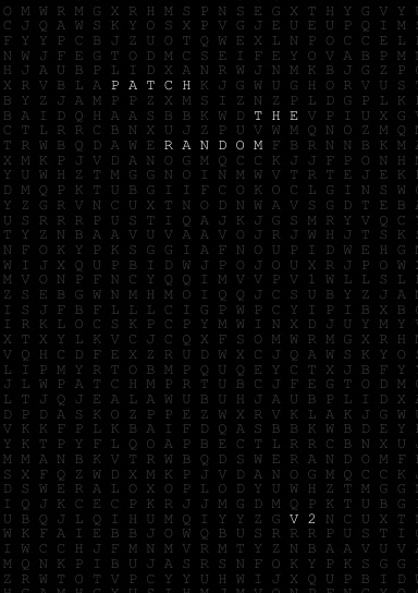 Patch the Random