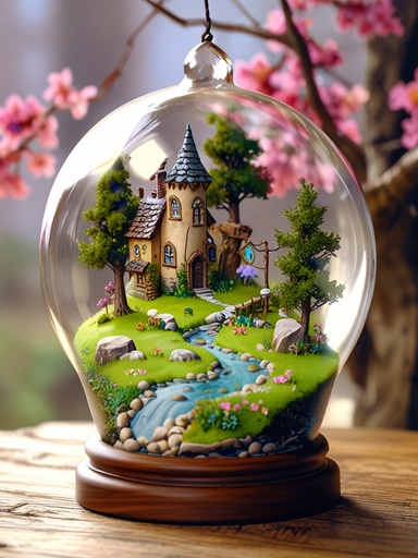 Fairytale Worlds in a Glass Ball