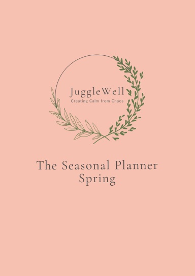 JuggleWell Seasonal Planner - Spring
