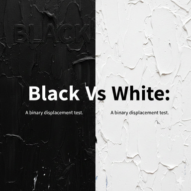 Experiment #402: Black v/s White