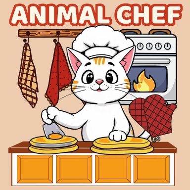 Animal Chef Coloring Book