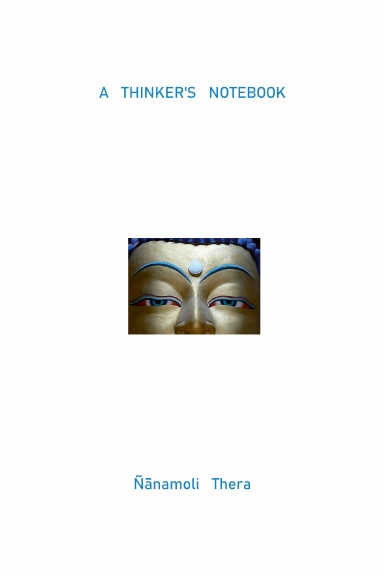 A Thinker's Notebook