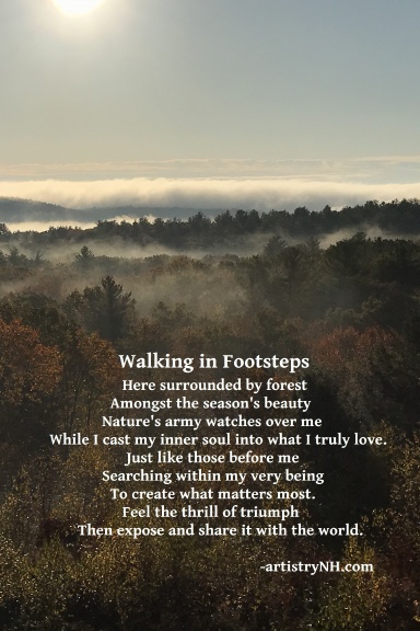 Walking in Footsteps (Spiral)